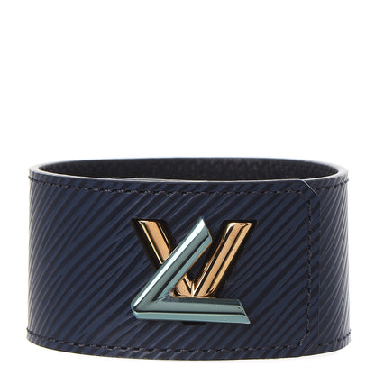 Louis Vuitton Epi Twist It Cuff 19 Indigo 1 of 9