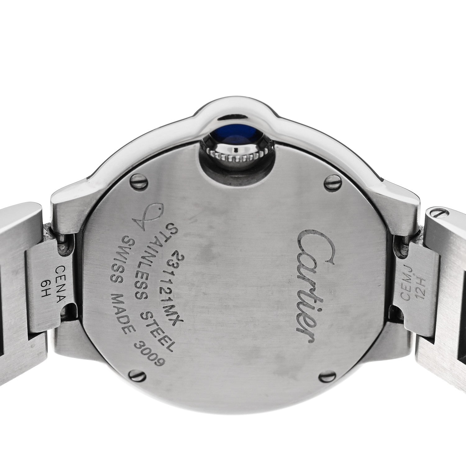 Cartier Stainless Steel 28mm Ballon Bleu De Cartier Quartz Watch 4 of 4