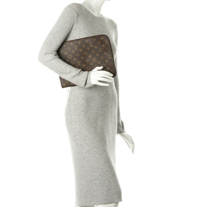 Louis Vuitton Monogram Poche Documents Portfolio Case 30 2 of 7