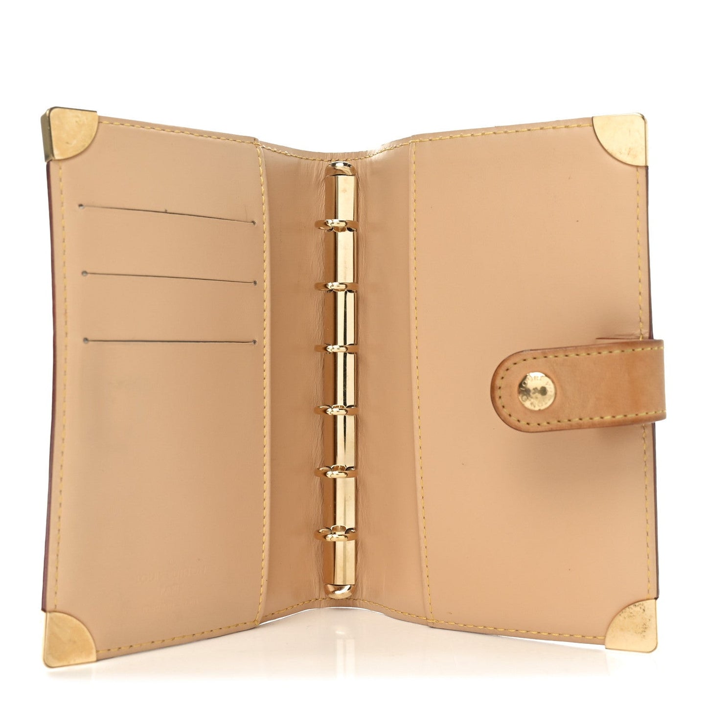Monogram Multicolor Small Ring Agenda Cover White