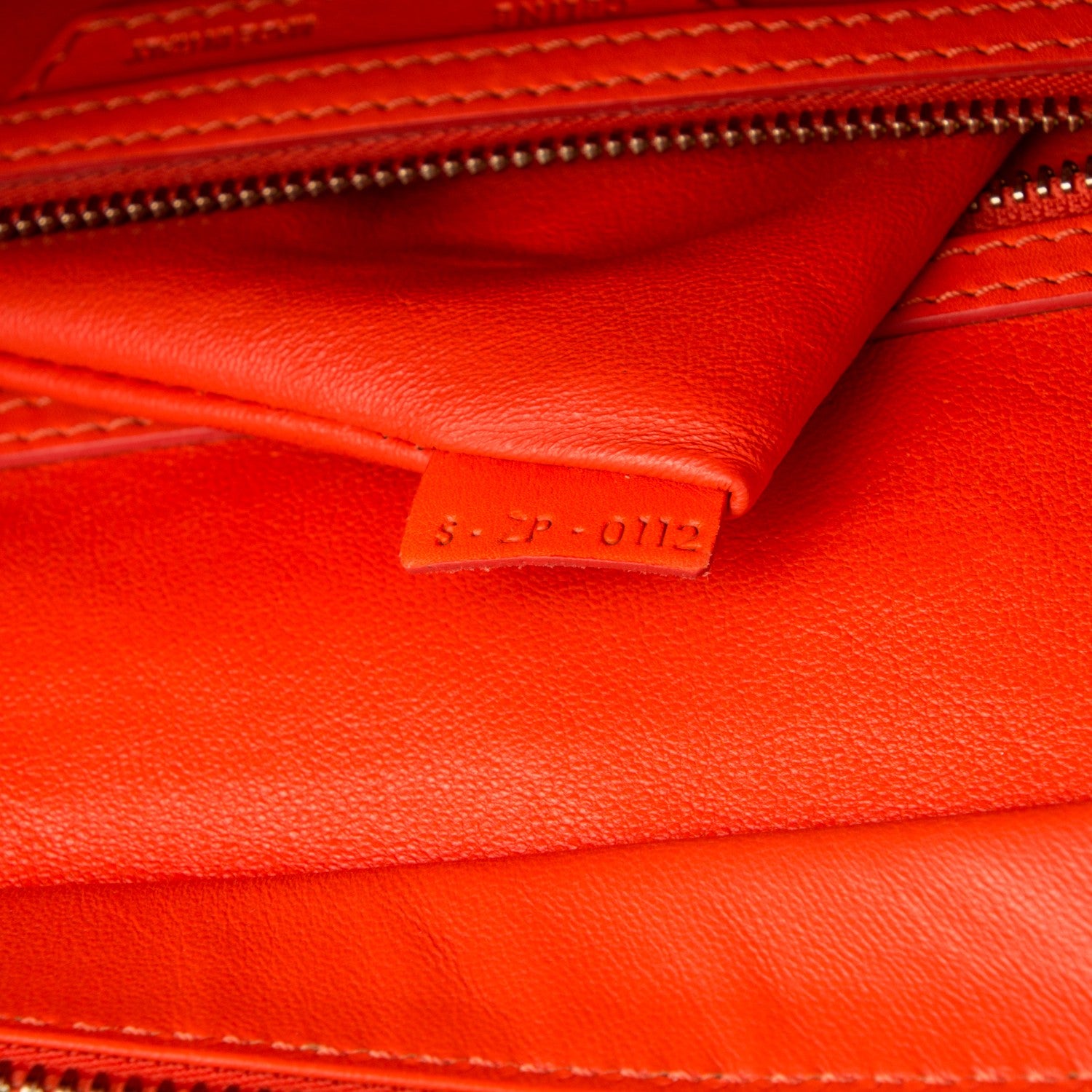 Celine Smooth Calfskin Mini Luggage Bright Orange 7 of 7