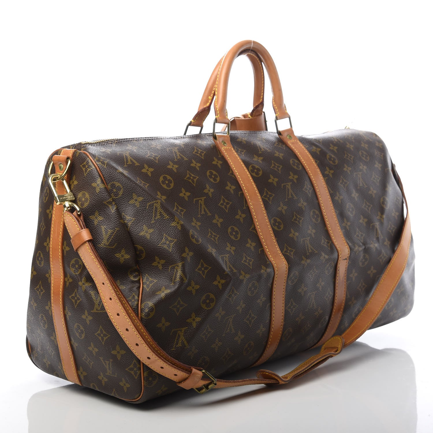 Louis Vuitton Monogram Keepall Bandouliere 55 2 of 22
