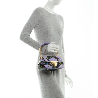 Louis Vuitton Monogram Multicolor Alligator Marilyn Black 2 of 8