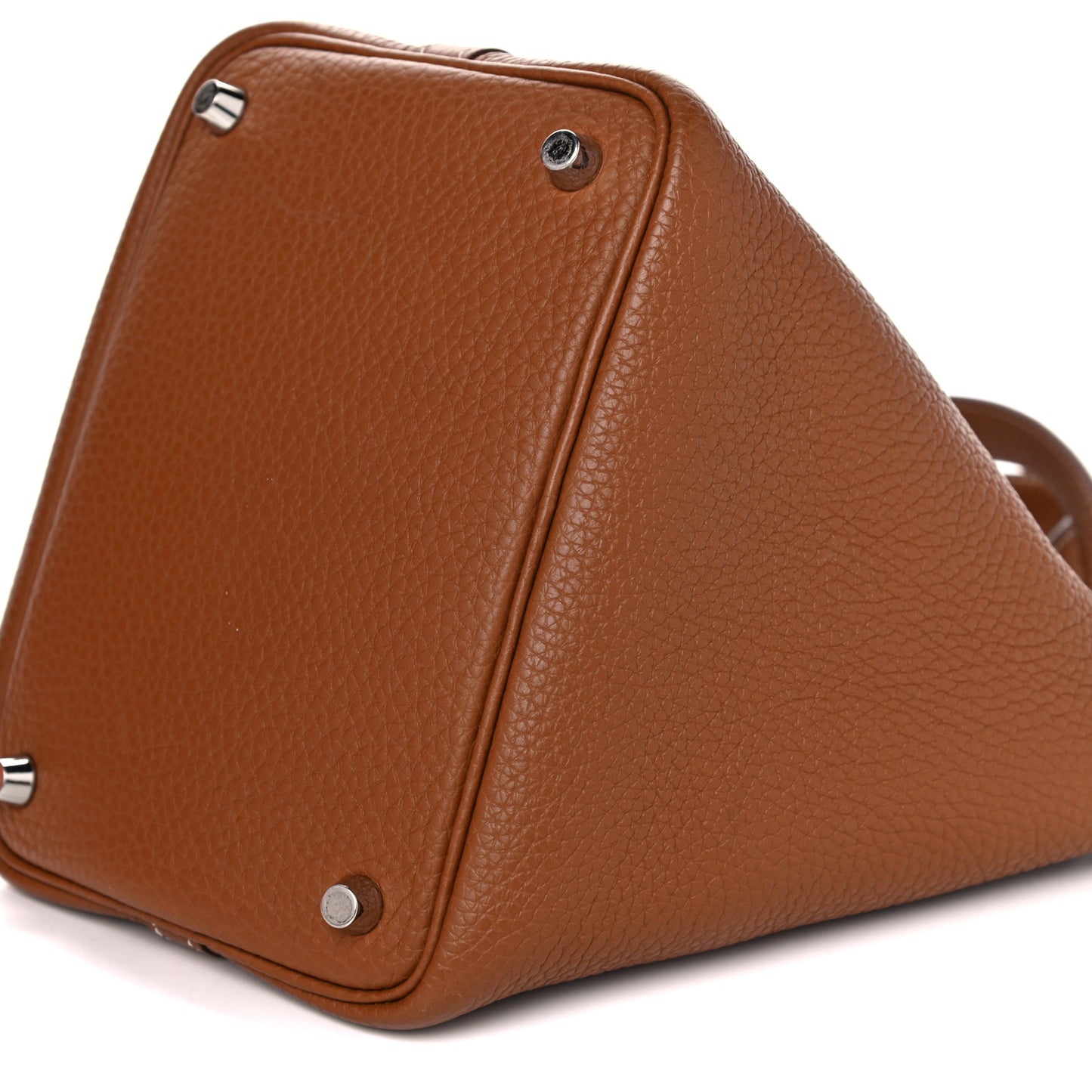 Taurillon Clemence Picotin Lock 18 PM Gold