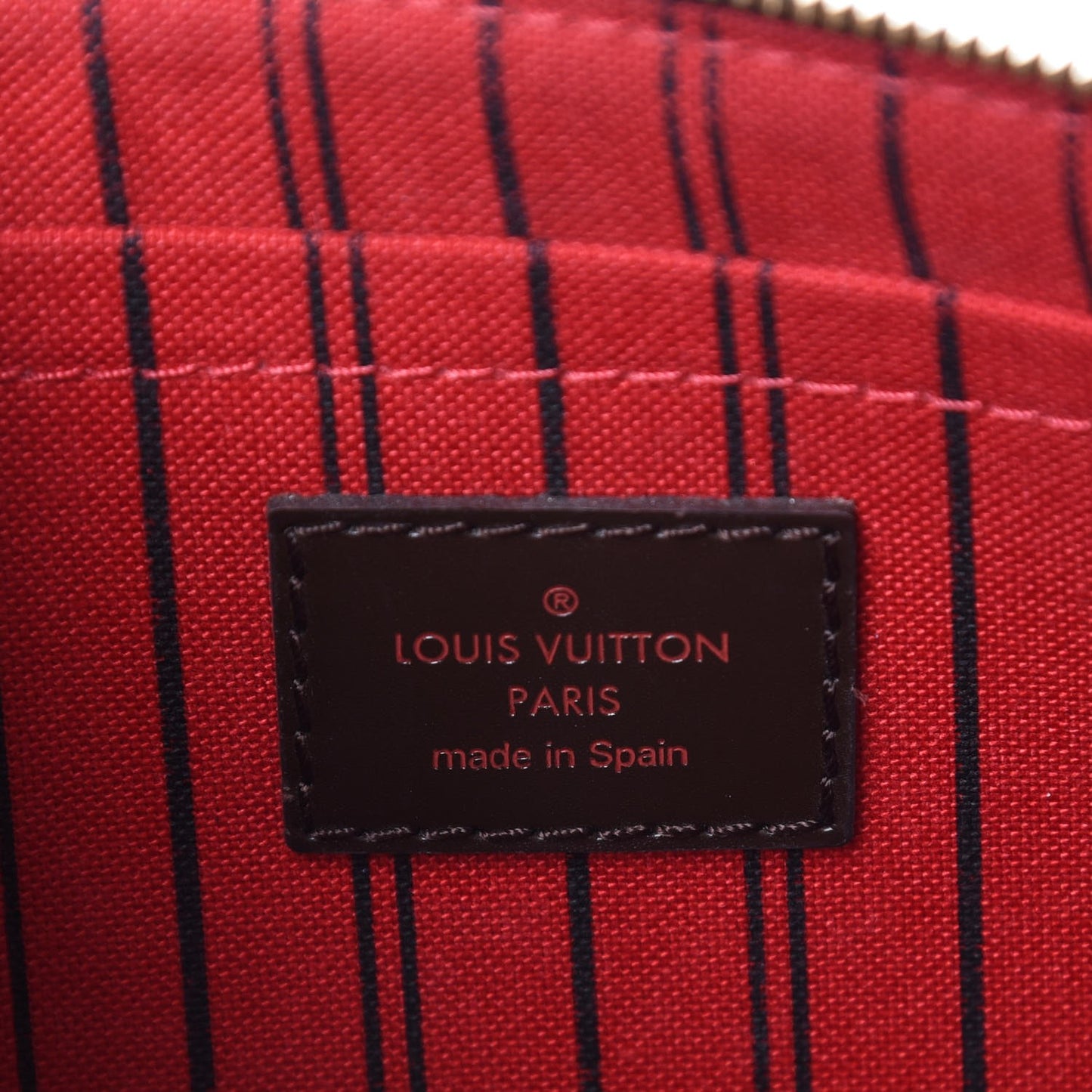 Damier Ebene Neverfull MM GM Pochette