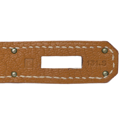 Hermes Chevre de Coromandel Kelly Retourne 32 Caramel 7 of 15