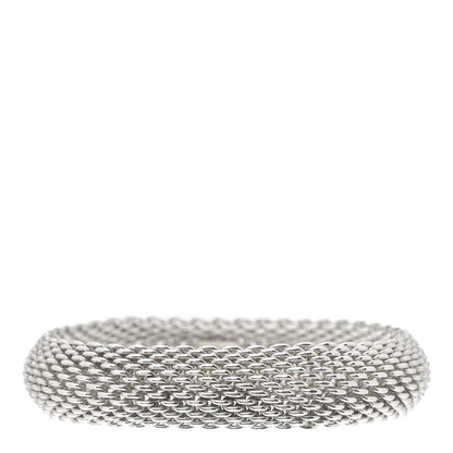 Tiffany Sterling Silver Somerset Mesh Bracelet 1 of 5