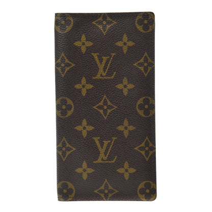 Louis Vuitton Monogram Porte Valeurs Checkbook Wallet 1 of 8