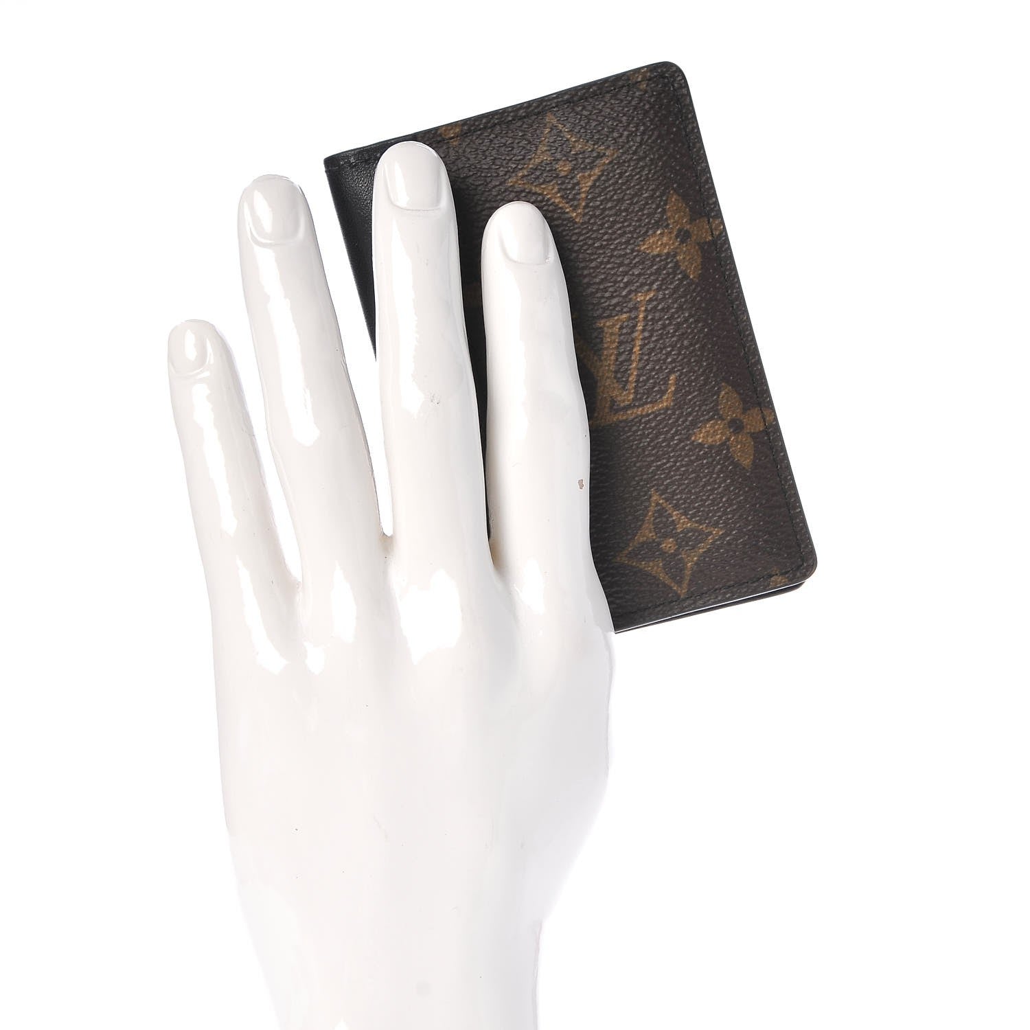 Louis Vuitton Monogram Macassar Pocket Organizer NM 2 of 7