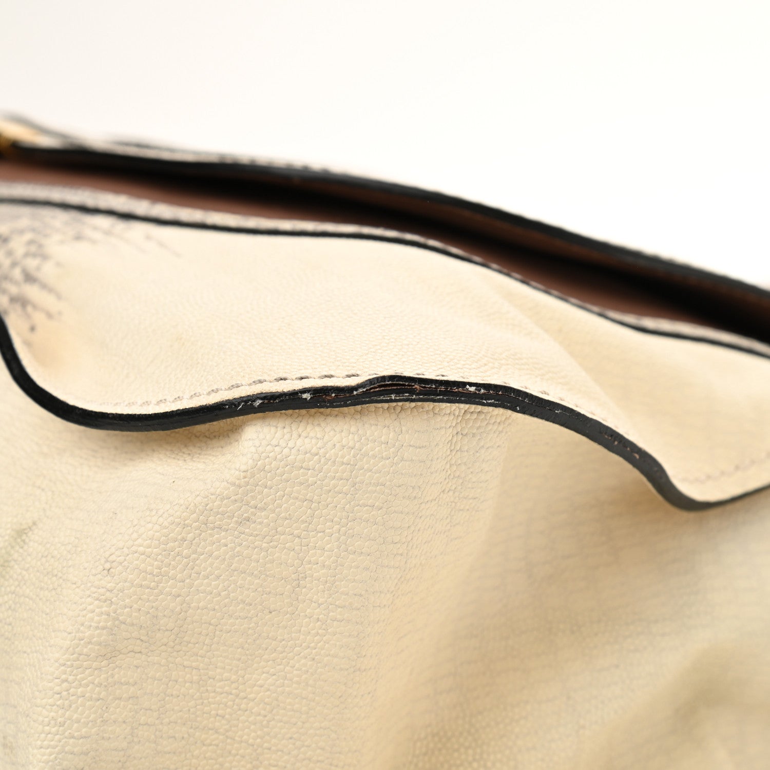 Chloe Calfskin Lizard Embossed Large Marcie Satchel 15 of 20