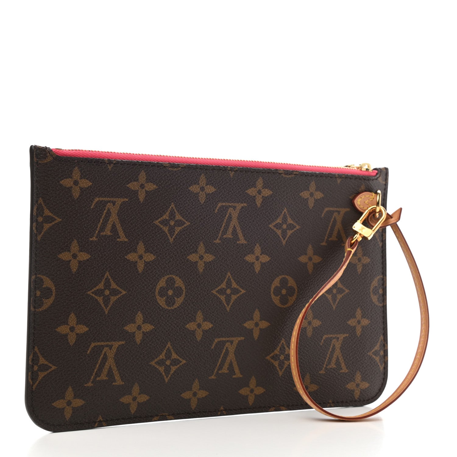 Louis Vuitton Monogram Neverfull MM GM Pochette Grenade 3 of 7