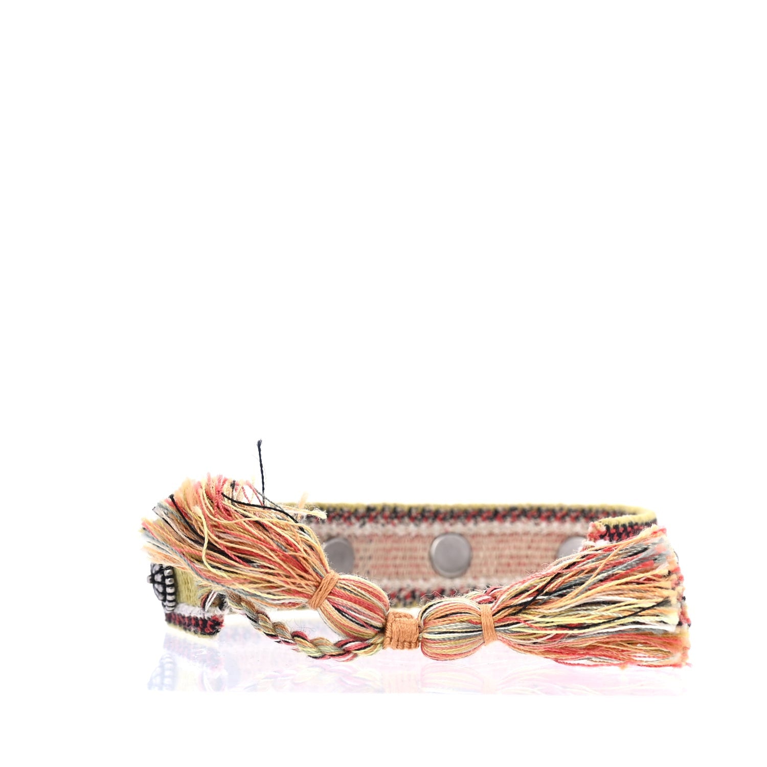 Christian Dior Woven Cotton J'Adior Friendship Studded Bracelet Set Multicolor 4 of 4