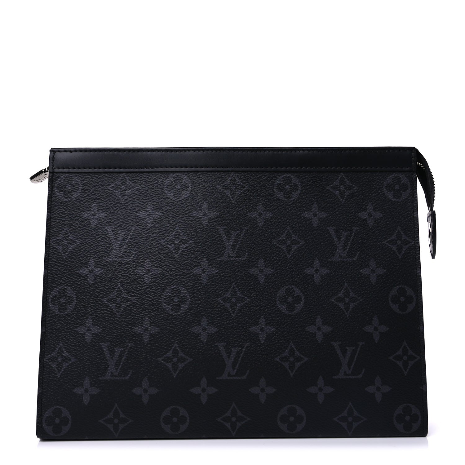 Louis Vuitton Monogram Eclipse Pochette Voyage MM Black 1 of 8