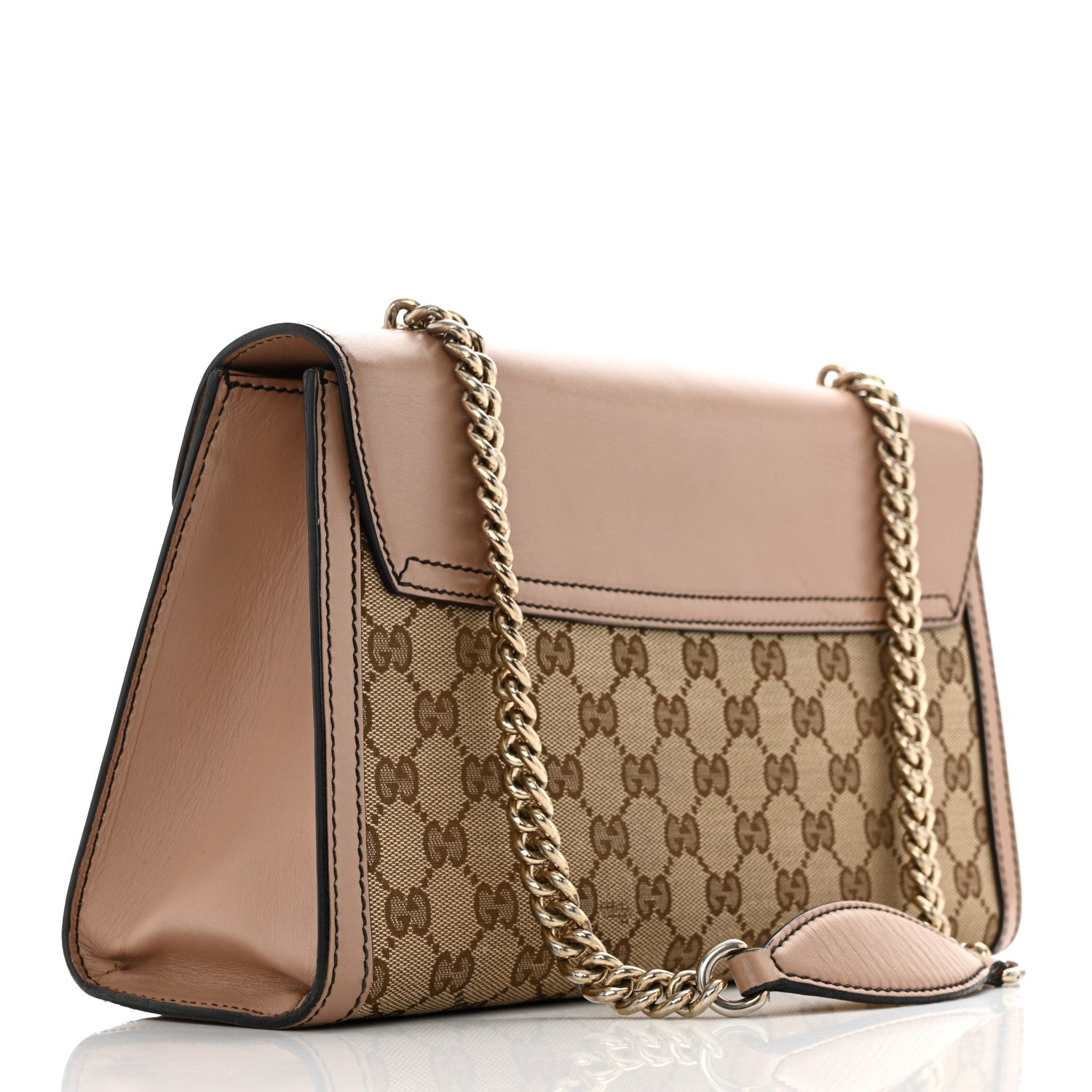 Gucci Monogram Medium Emily Chain Shoulder Bag Light Pink 2 of 17