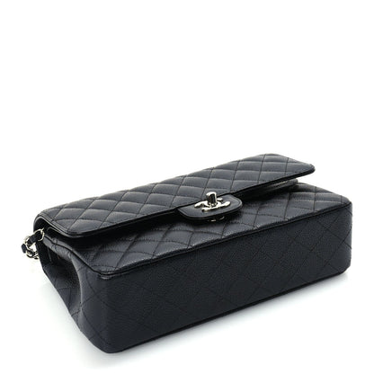 Chanel Caviar Quilted Medium Double Flap Black 3 of 9