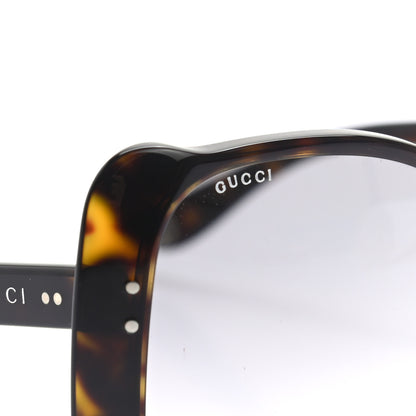 Gucci Acetate Oversize Square Frame GG0471S Sunglasses Tortoise 7 of 7