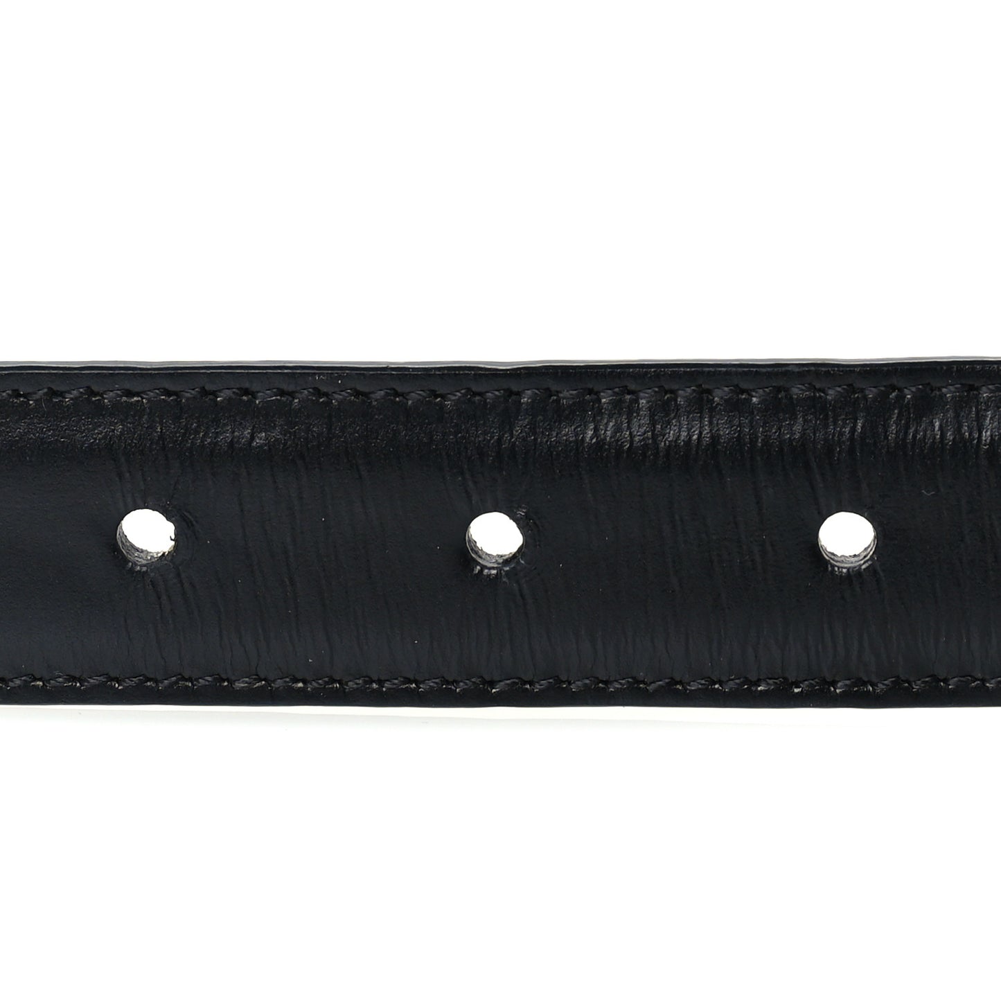 Box Calfskin Small 25mm Triomphe Belt 75 30 Black