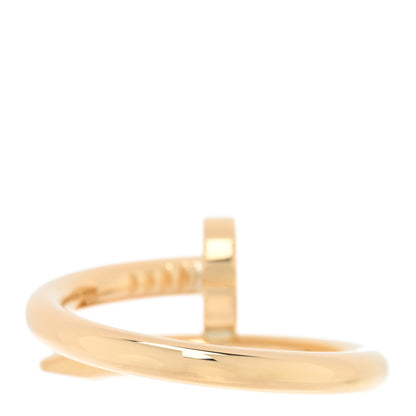 Cartier 18K Yellow Gold Juste Un Clou Ring 54 6.75 3 of 5