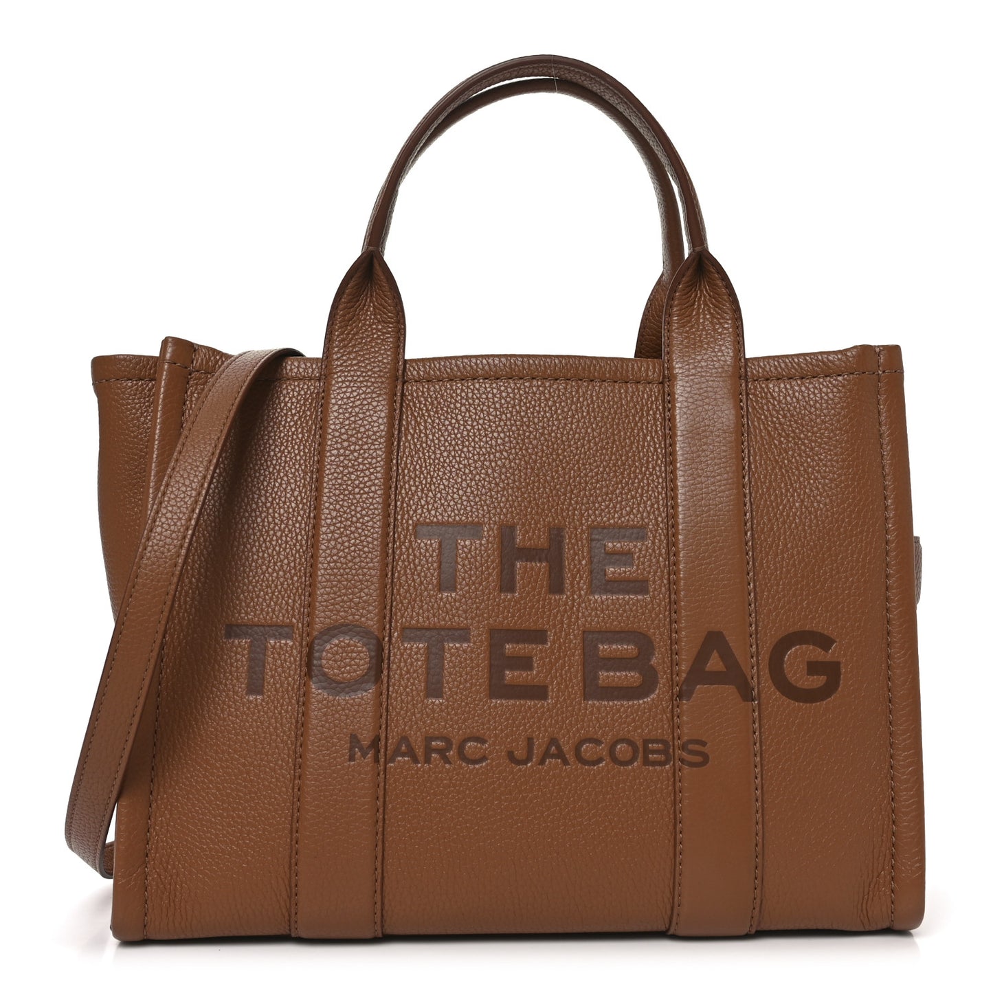 Grained Calfskin Medium The Tote Bag Argan Oil