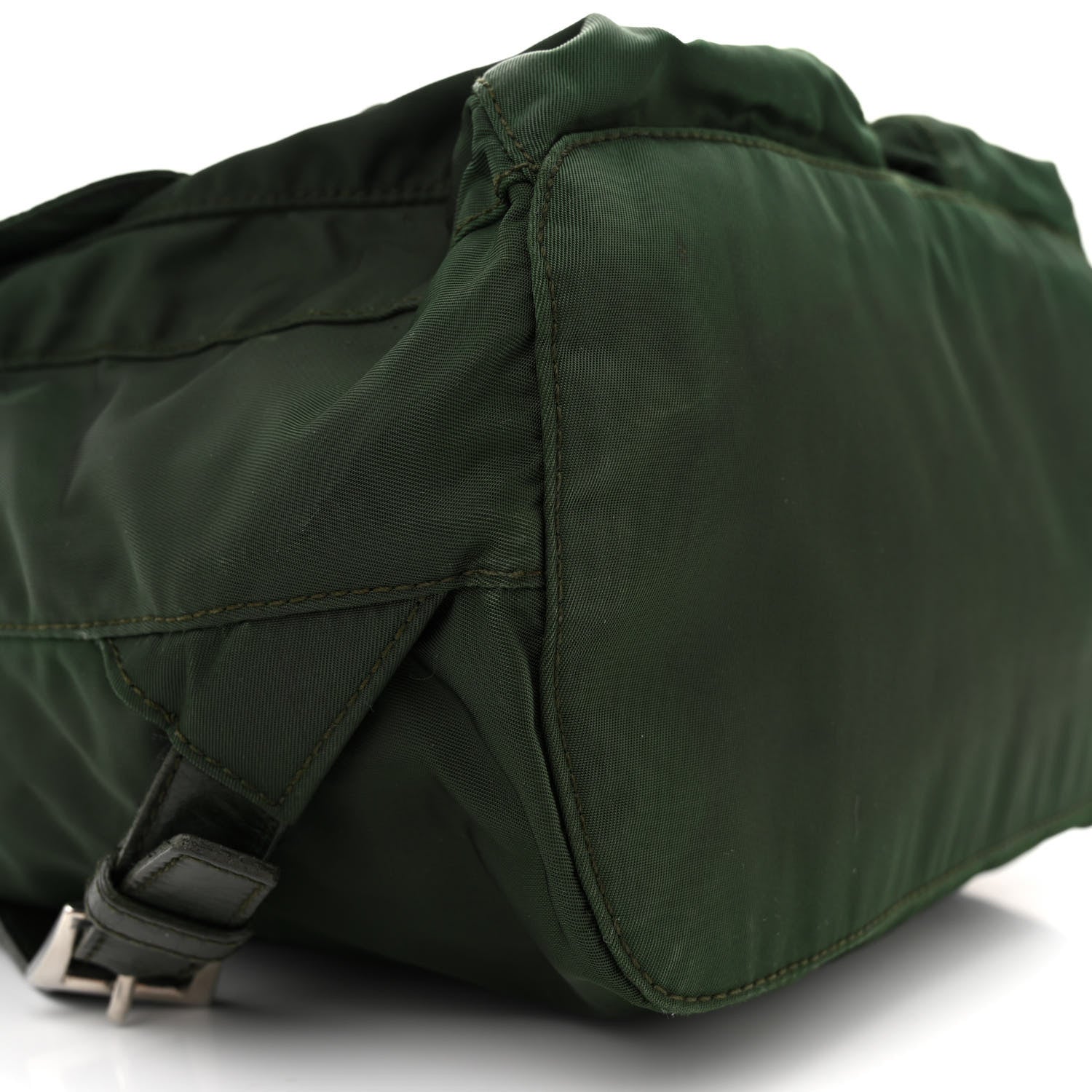 Prada Nylon Vela Small Backpack Green 9 of 17