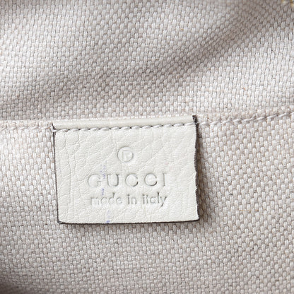 Gucci Pebbled Calfskin Small Soho Disco Bag Off White 6 of 12