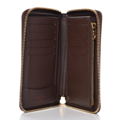 Louis Vuitton Damier Ebene Zippy Compact Wallet 5 of 9