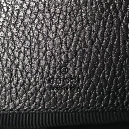 Gucci Dollar Calfskin Super Mini GG Marmont Chain Shoulder Bag Black 5 of 8