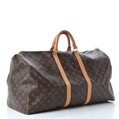 Louis Vuitton Monogram Keepall 55 3 of 10