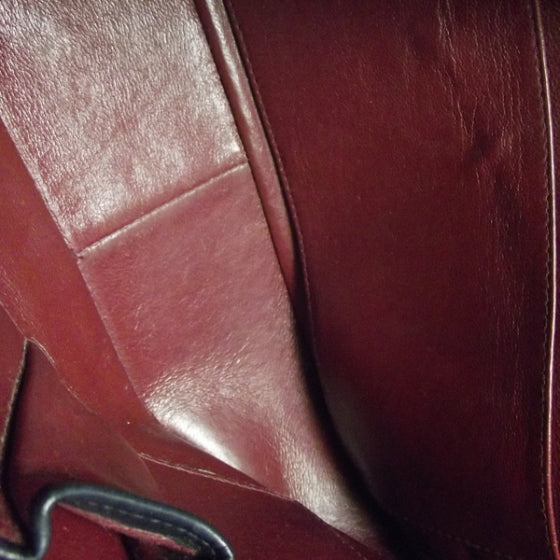 Quilted Lambskin Flap Navy