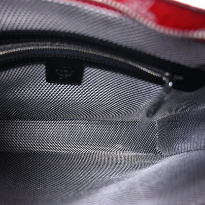 MCM Visetos Medium Zip Pouch Red 5 of 8