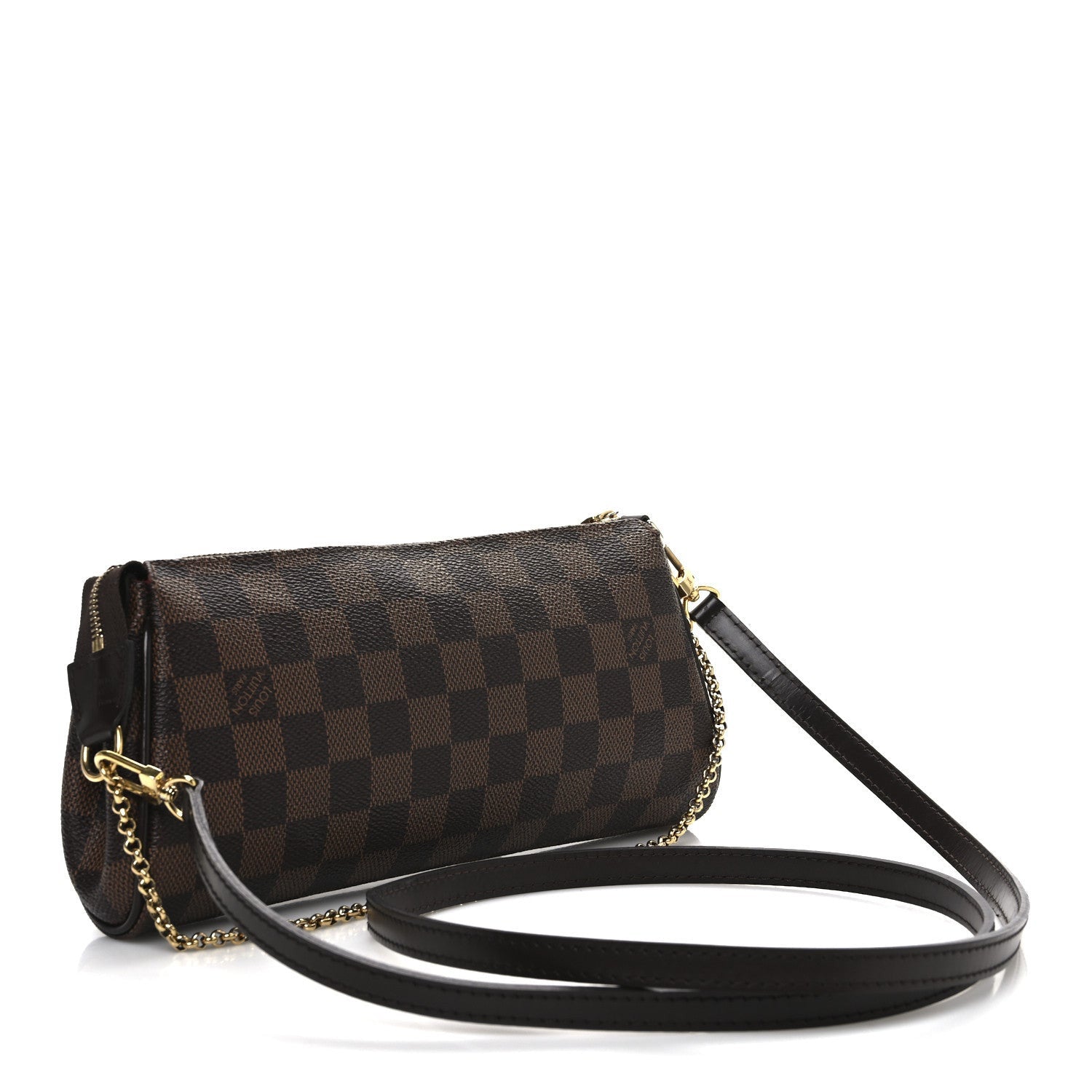 Louis Vuitton Damier Ebene Eva Clutch 3 of 7