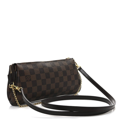 Louis Vuitton Damier Ebene Eva Clutch 3 of 7