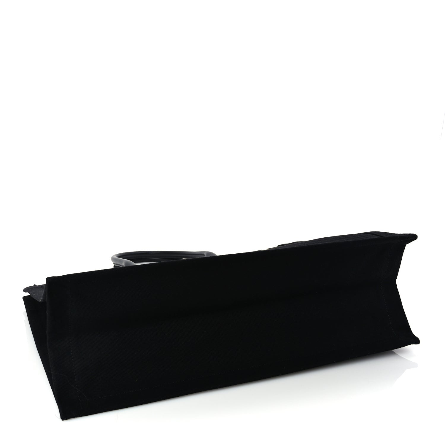 Saint Laurent Linen Calfskin Rive Gauche Tote 3 of 8