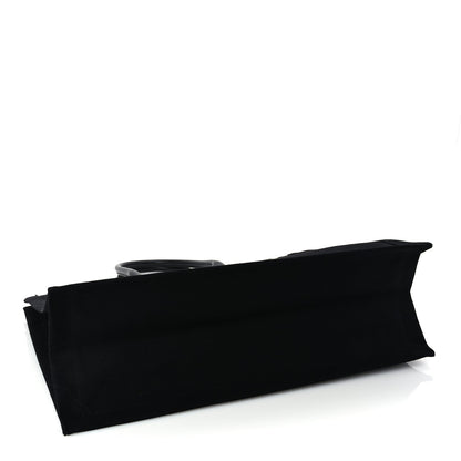 Saint Laurent Linen Calfskin Rive Gauche Tote 3 of 8
