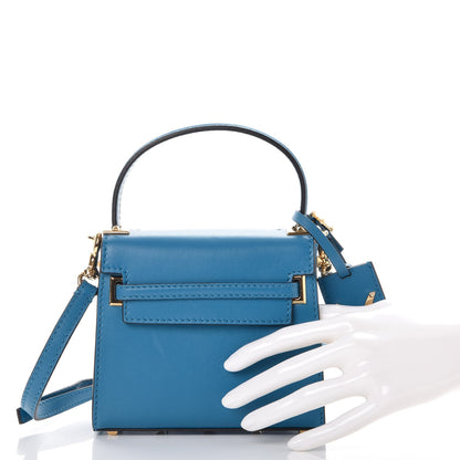 Valentino Garavani Vitello Micro My Rockstud Frame Bag Light Blue 3 of 8