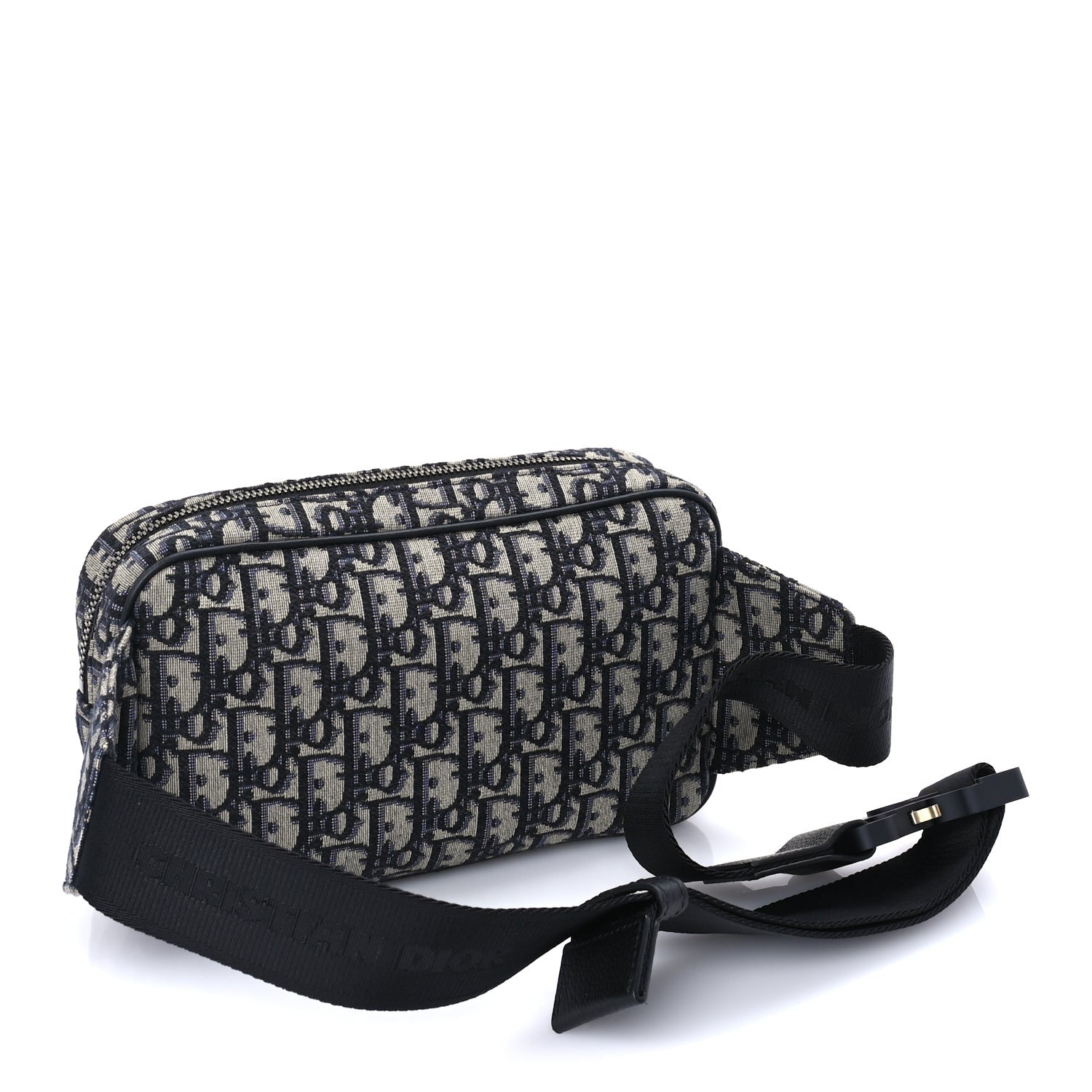 Christian Dior Oblique Belt Bag  Blue 2 of 7