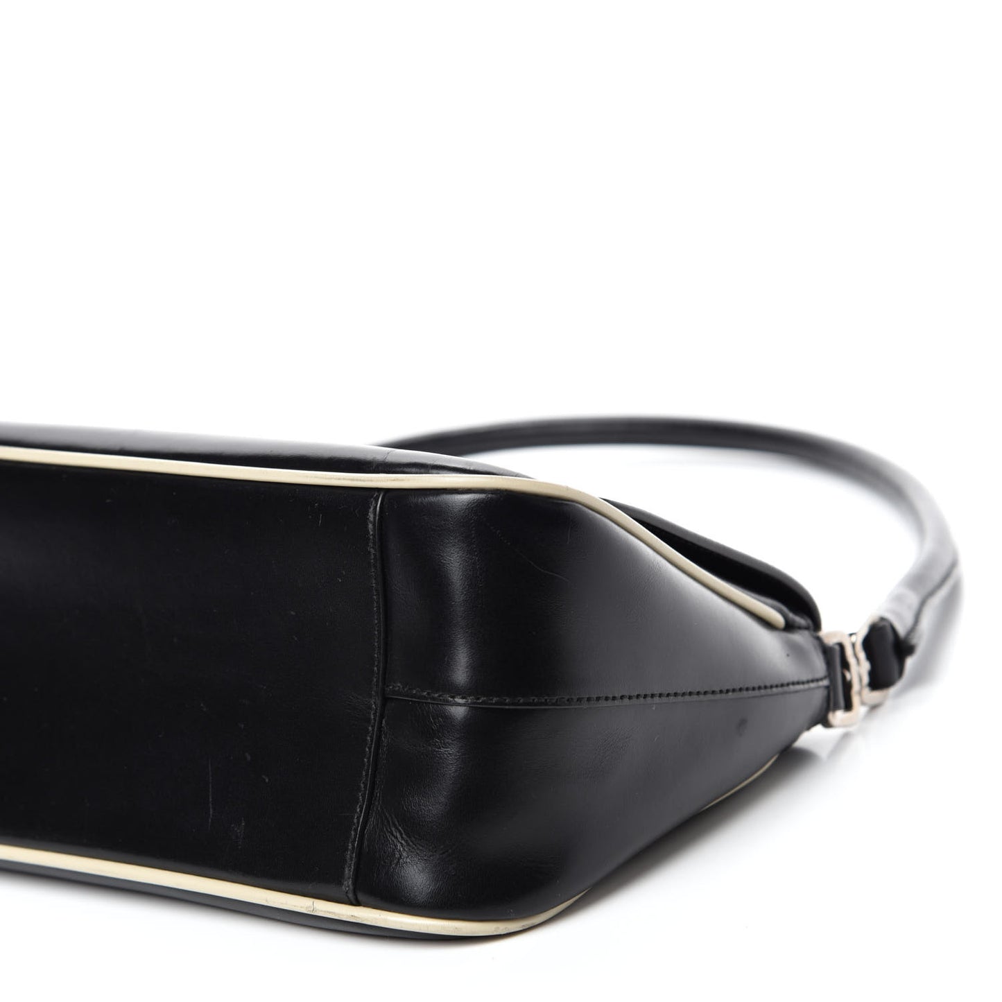 Spazzolato Shoulder Bag Black