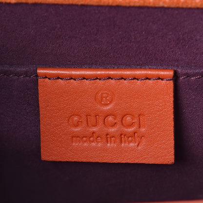 Gucci GG Supreme Monogram Patent Small Padlock Shoulder Bag Multicolor 6 of 13