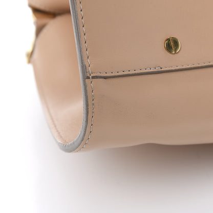 Chloe Calfskin Ayers Top Handle Shoulder Bag Beige 19 of 21