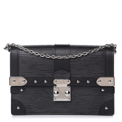 Louis Vuitton Epi Trunk Chain Wallet Black 1 of 12