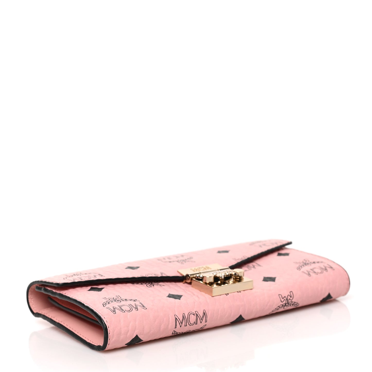Visetos Large Patricia Wallet On Chain Soft Pink