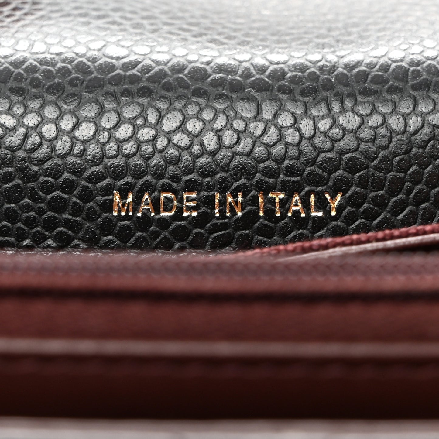 Caviar Quilted Large Gusset Flap Wallet Black