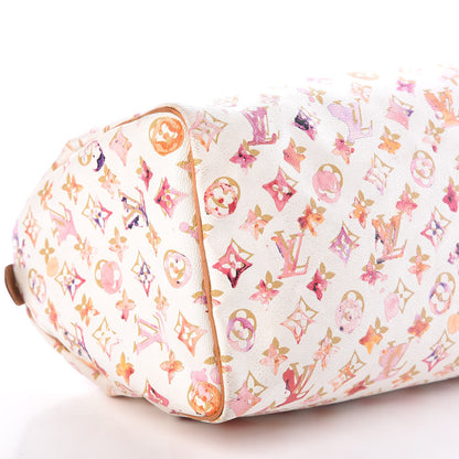 Louis Vuitton Watercolor Aquarelle Speedy 35 White 14 of 15