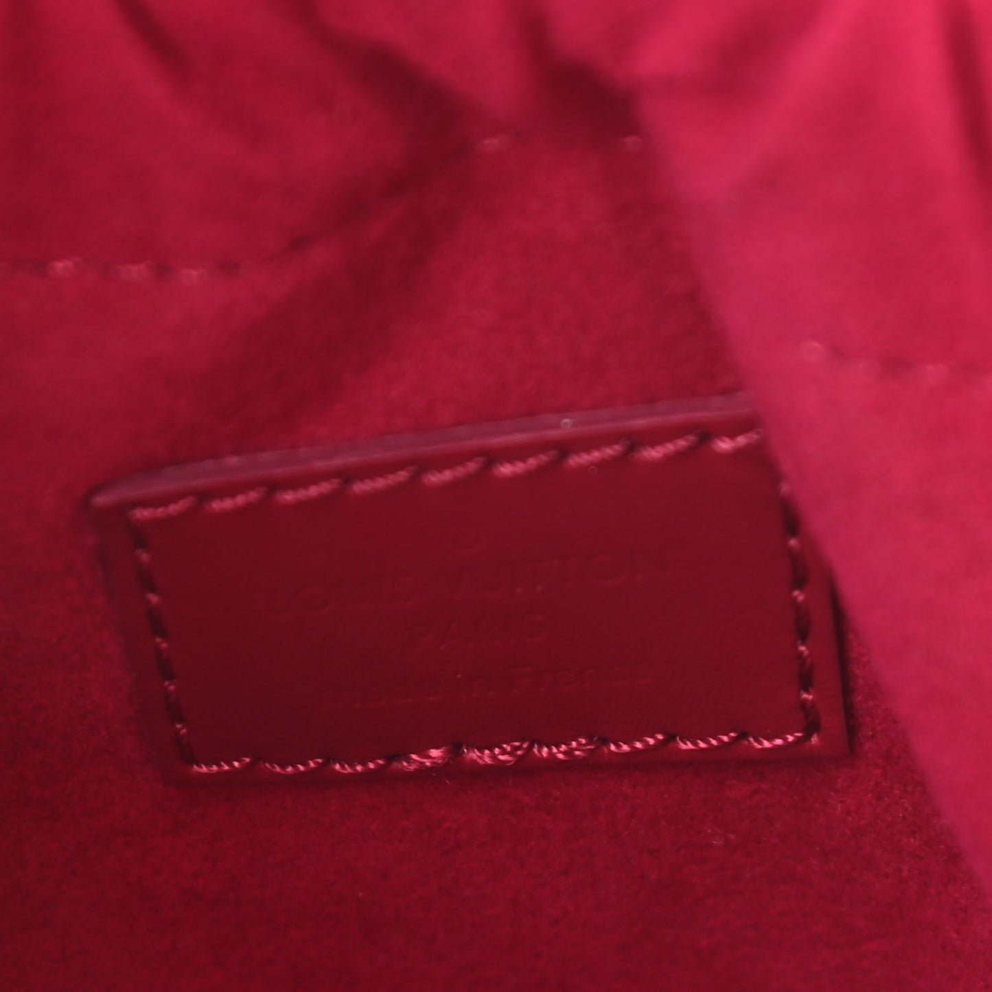 Monogram Pouch Noe Fuchsia