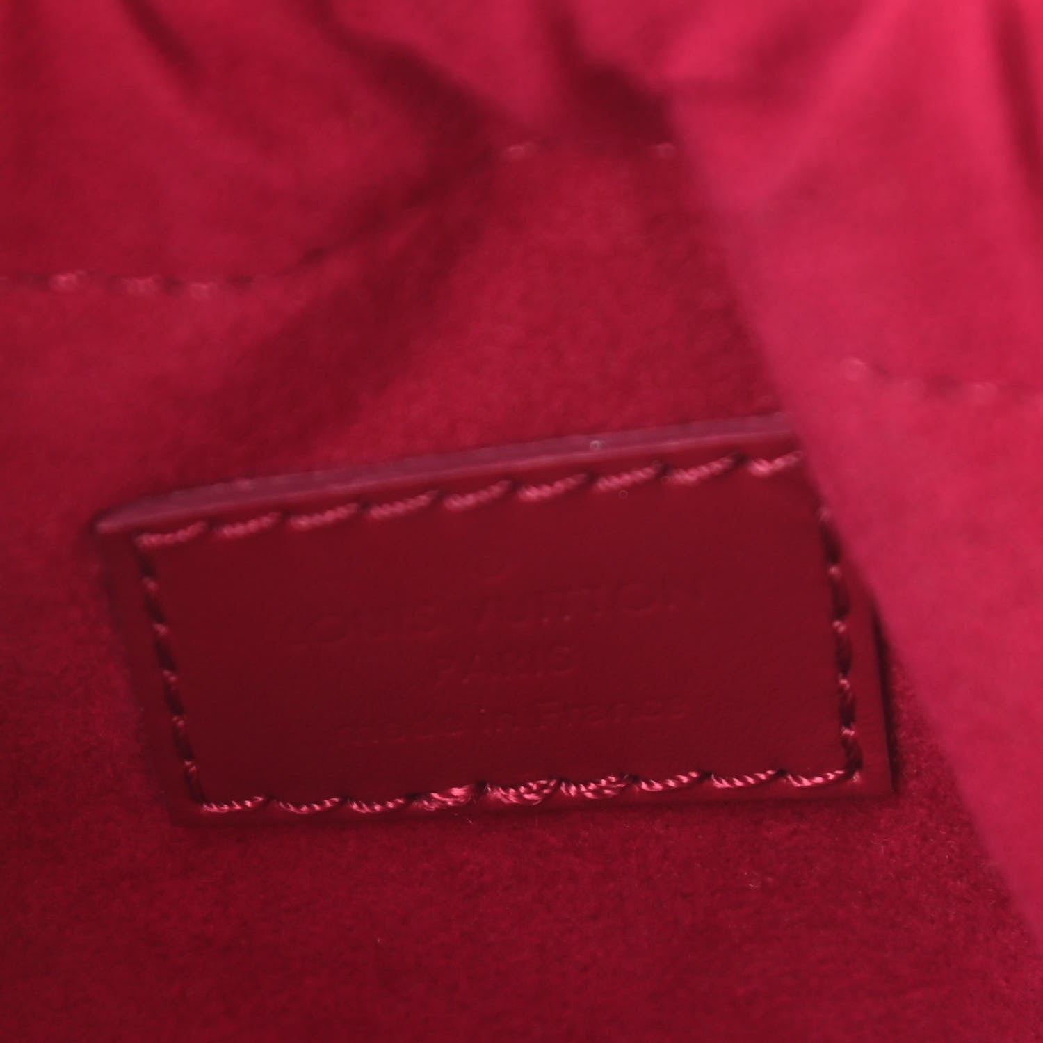 Louis Vuitton Monogram Pouch Noe Fuchsia 6 of 10