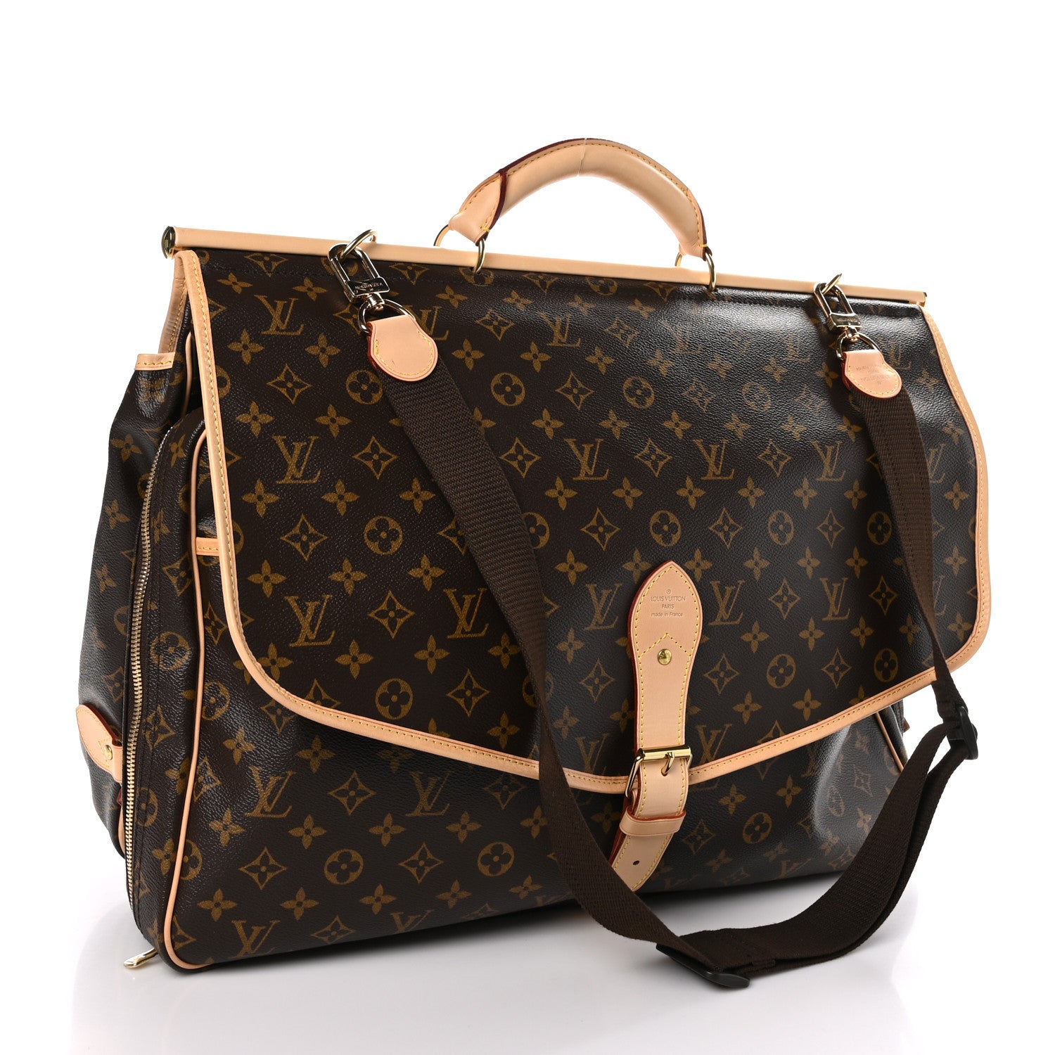 Louis Vuitton Monogram Sac Chasse Hunting Bag 2 of 11