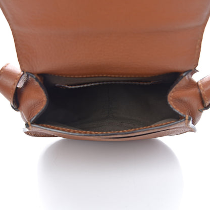 Chloe Calfskin Mini Marcie Round Crossbody Bag Tan 5 of 13