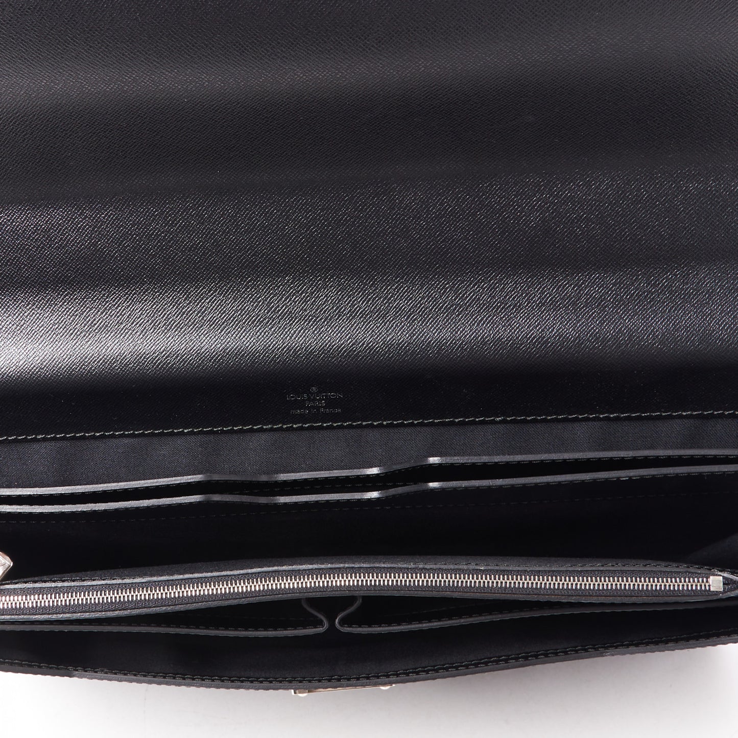 Epi Robusto 2 Compartment Briefcase Black