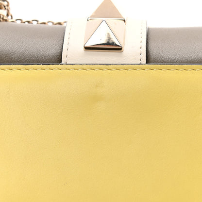 Valentino Garavani Vitello Colorblock Mini Glam Lock Rockstud Flap Multicolor 14 of 15