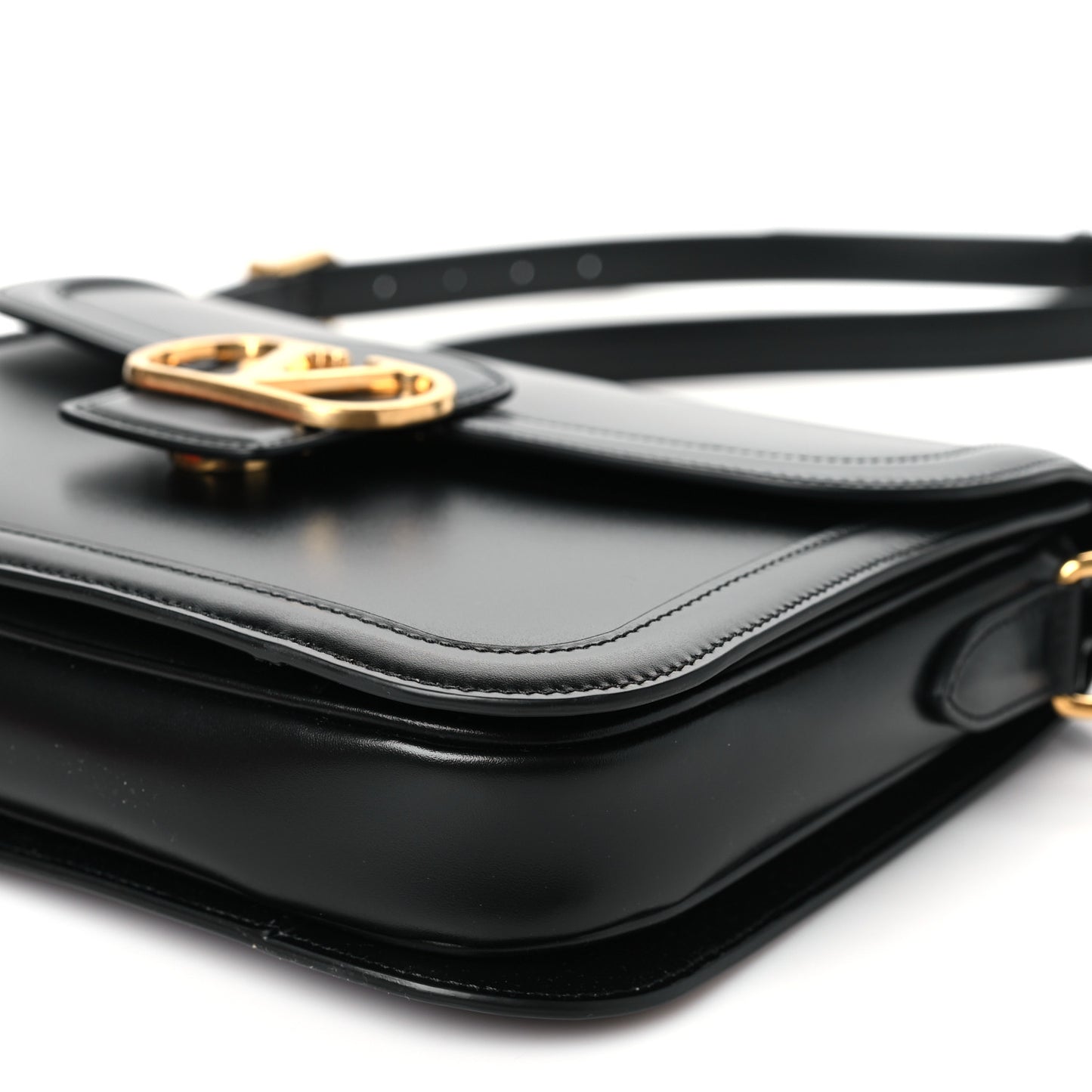 Smooth Calfskin 9to5 Shoulder Bag Black